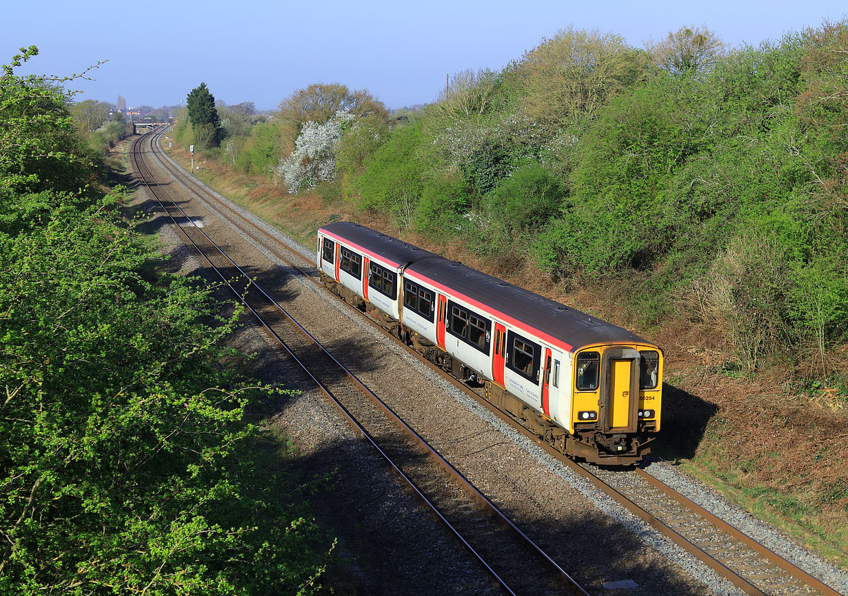 150284 Up Hatherley 3 April 2025