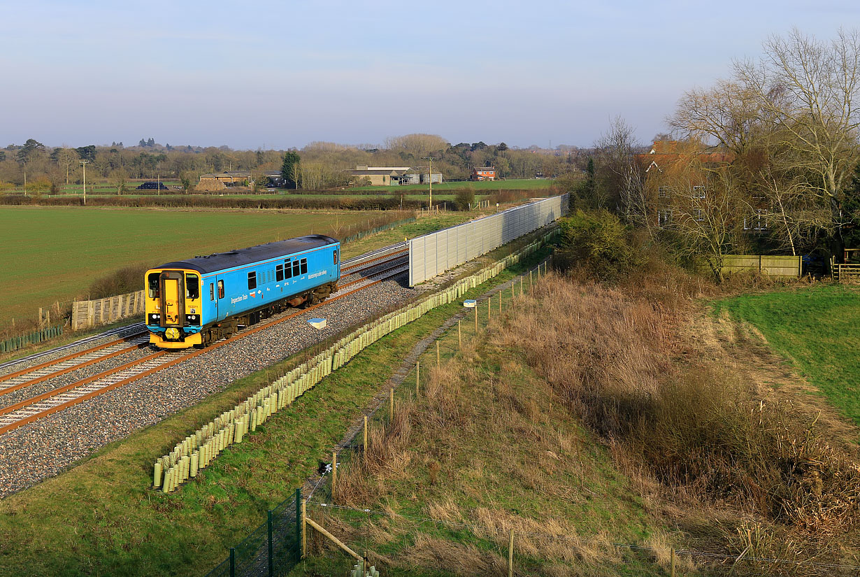 153311 Verney Junction 18 February 2025