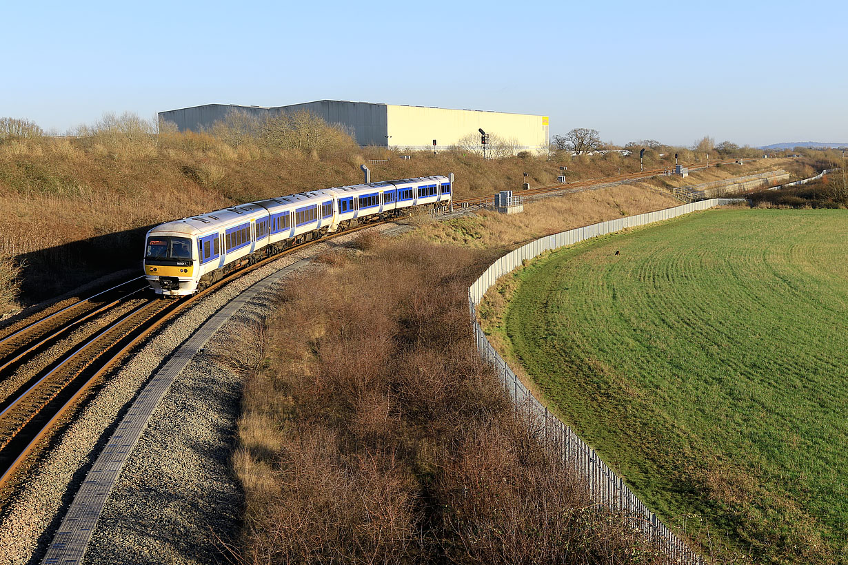 165017 & 165012 Bicester South Junction 2 January 2025