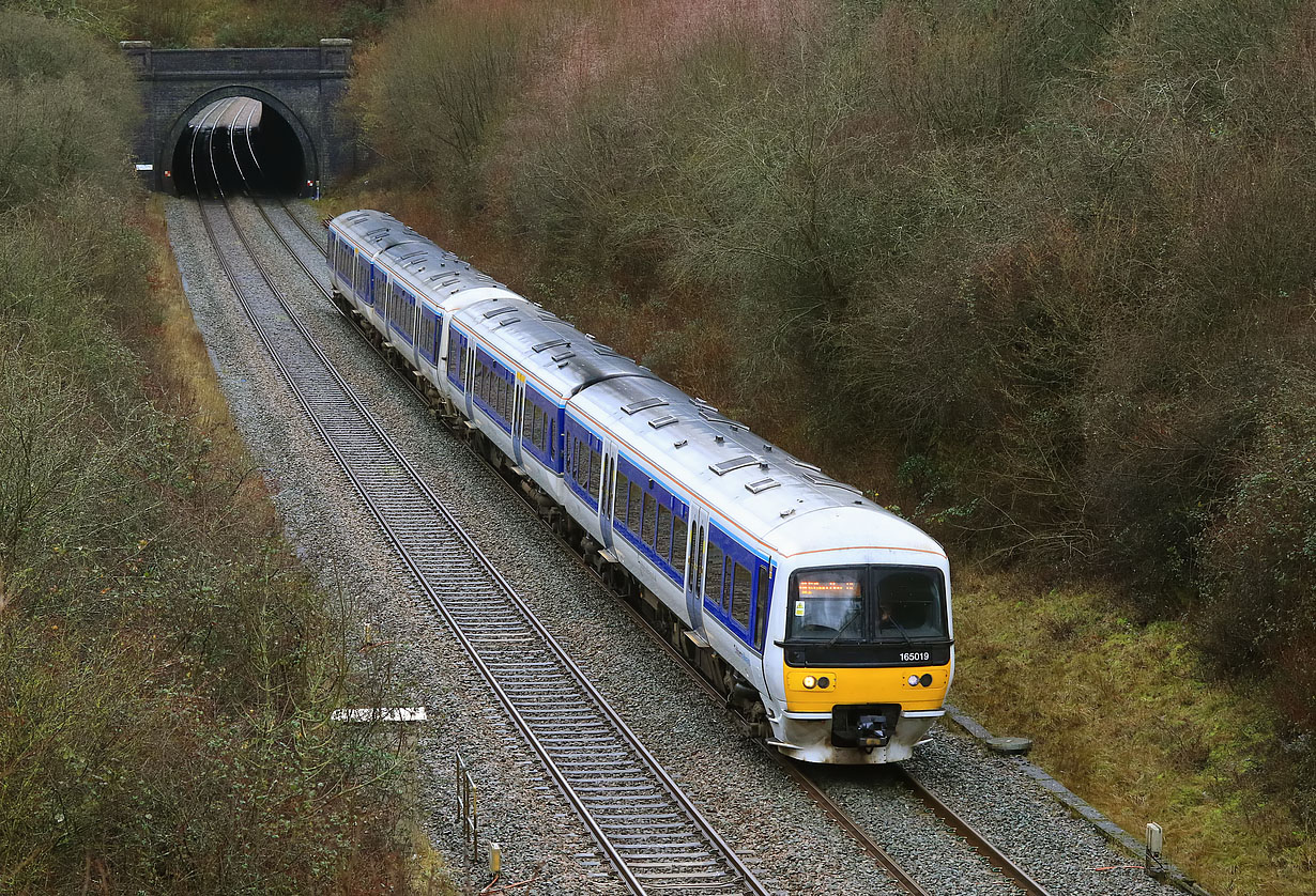 165019 & 165008 Brill Tunnel 14 January 2023