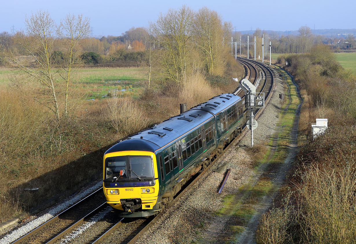 165122 Didcot North Junction 17 February 2025