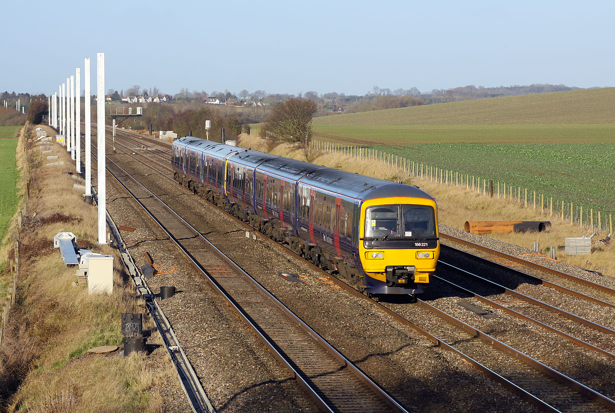 166221 & 166212 Cholsey 2 January 2015