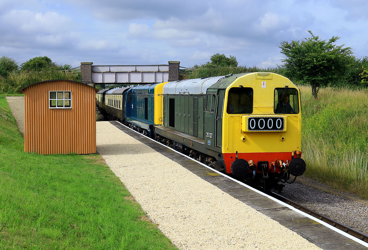 20137 & 20228 Hayles Abbey Halt 12 July 2024