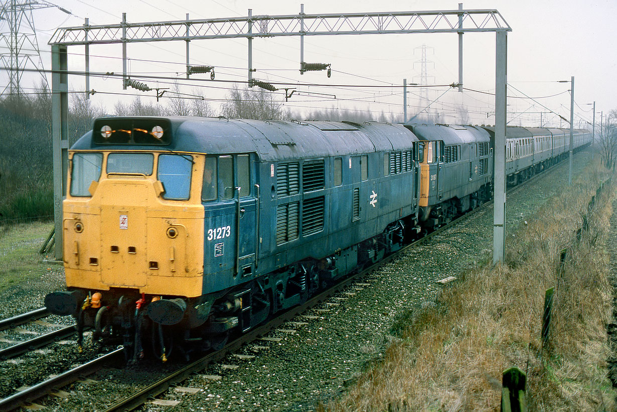 31273 & 31187 Slade Heath 10 March 1984