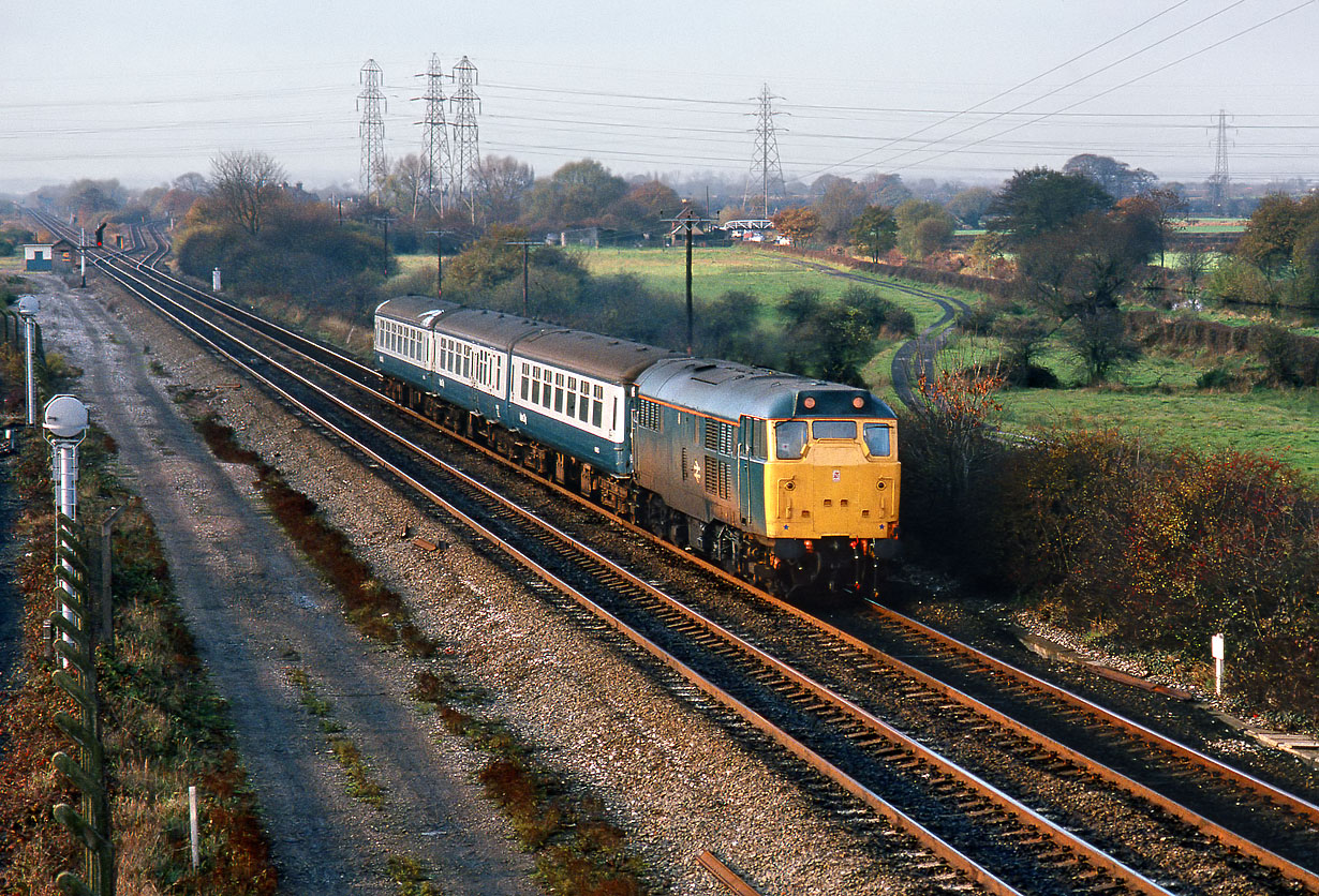 31442 Stenson Junction 14 November 1988