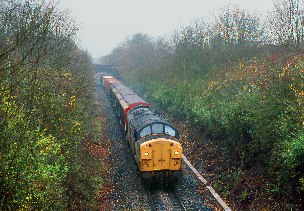 37107 Wolvercote Tunnel 27 November 1991