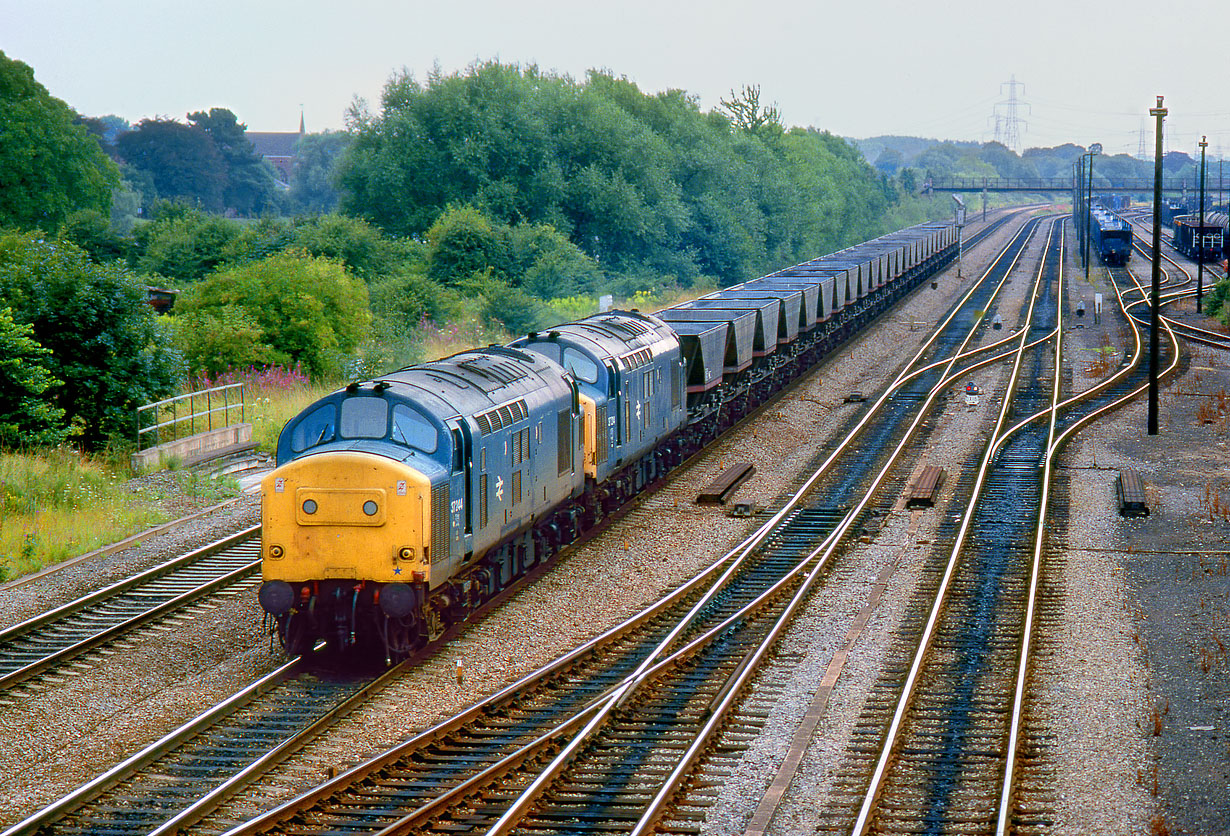 37244 & 37214 Hinksey 17 August 1988