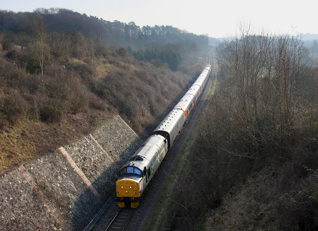 37901 Combe (Grintleyhill Bridge) 18 February 2025