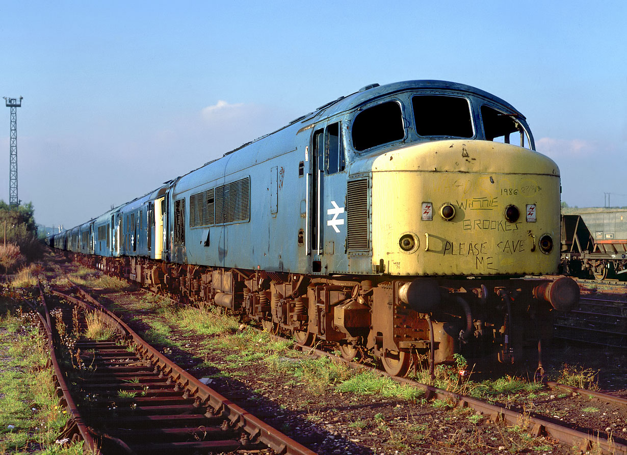 45010 Toton 16 October 1986