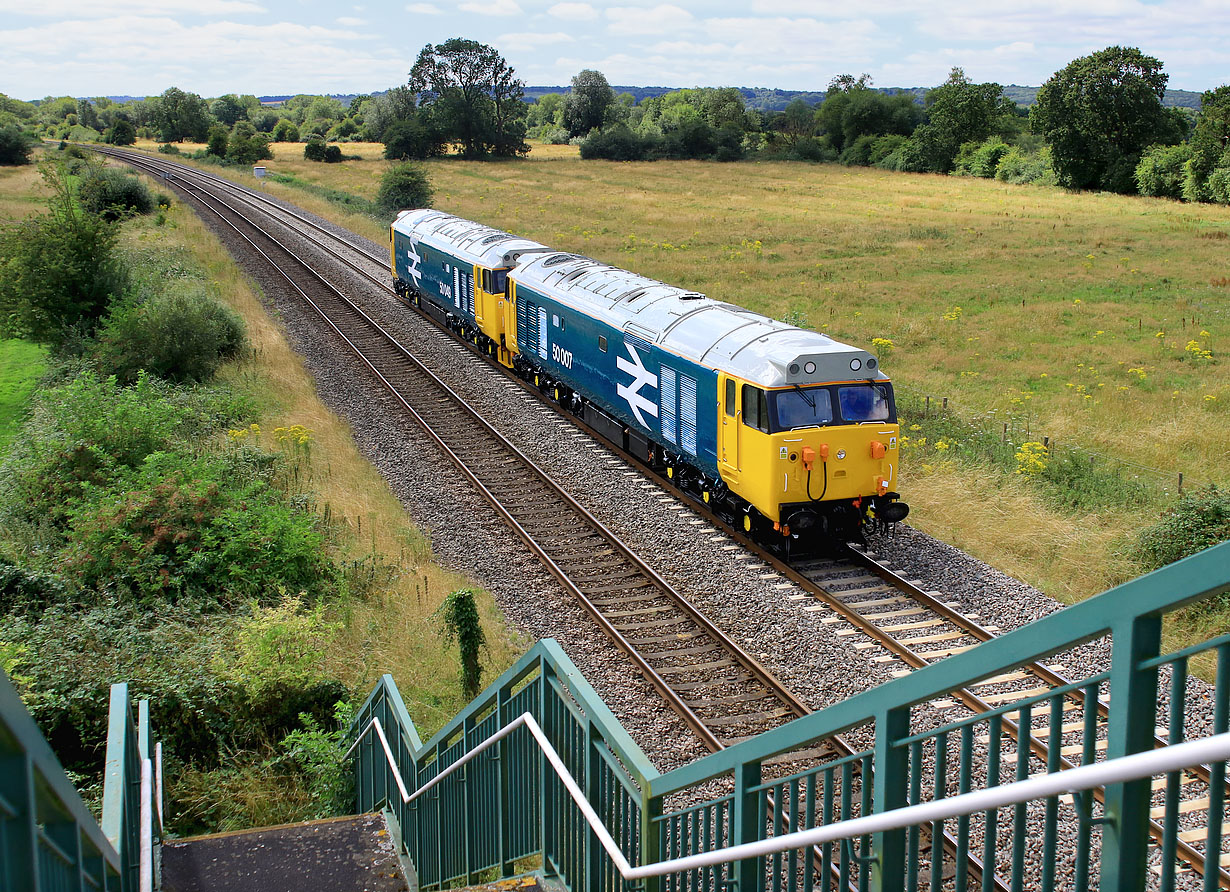 50007 & 50049 Yarnton 9 August 2024