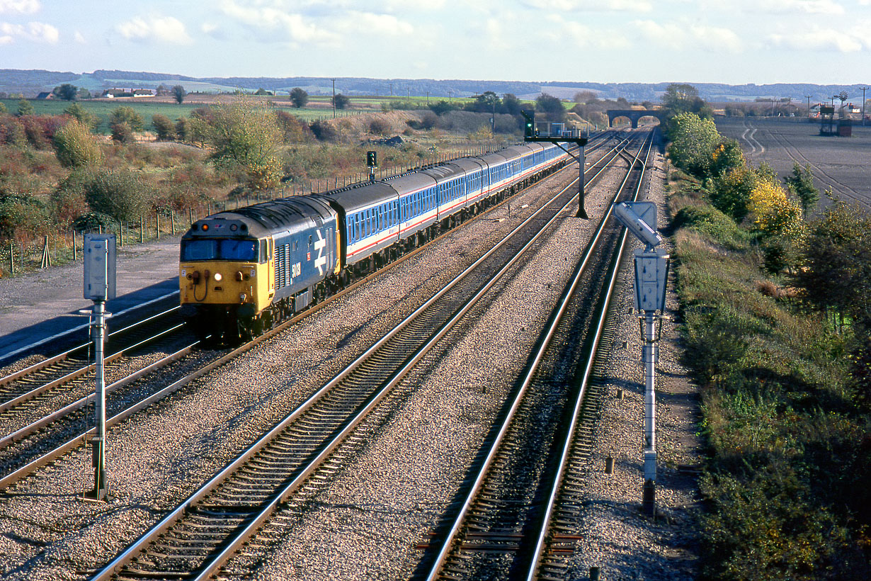 50031 South Moreton (Didcot East) 24 October 1989