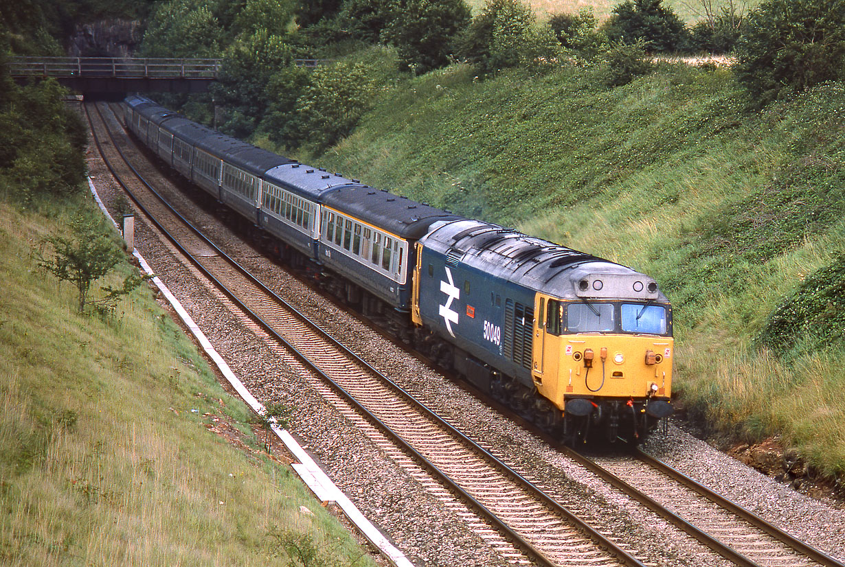 50049 Wickwar Tunnel 10 August 1985
