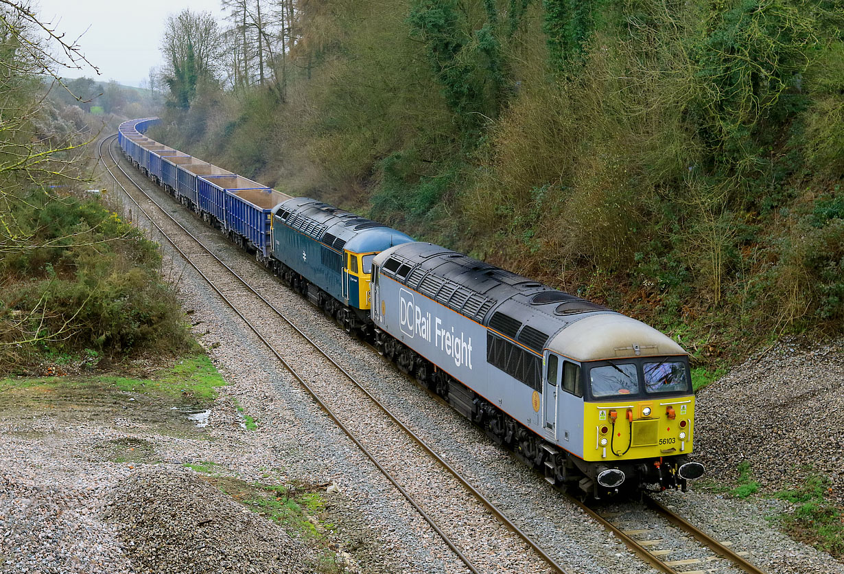 56103 & 56045 Savernake 26 January 2026