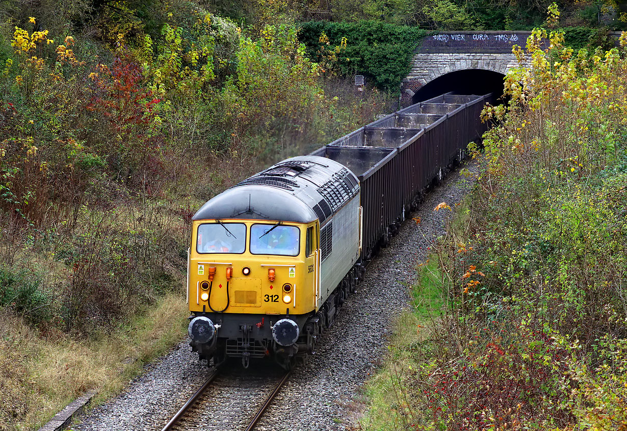 56312 Wolvercote Tunnel 9 November 2012