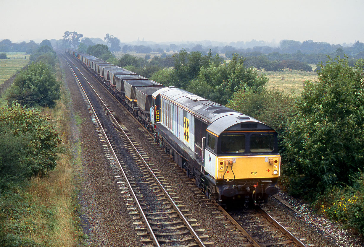 58012 Clay Mills (Hargate) 4 September 1991