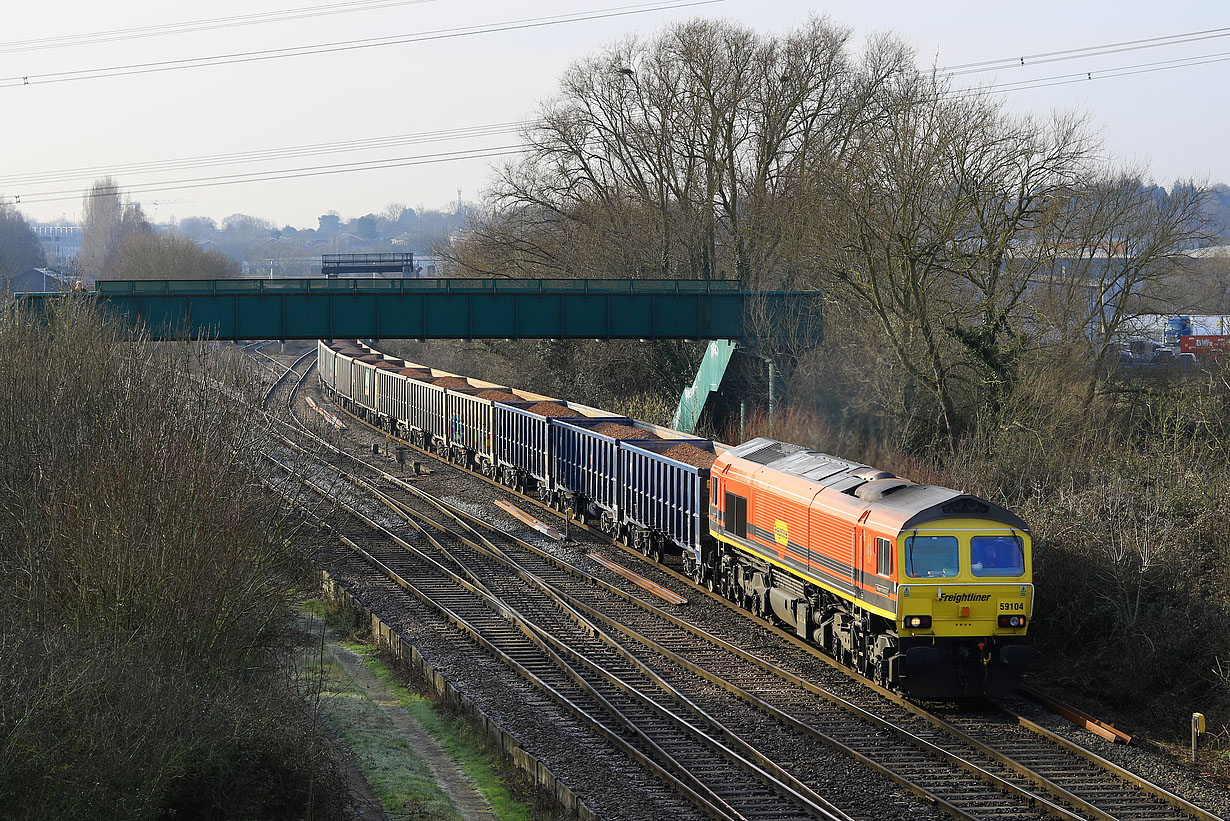 59104 Didcot North Junction 17 February 2025