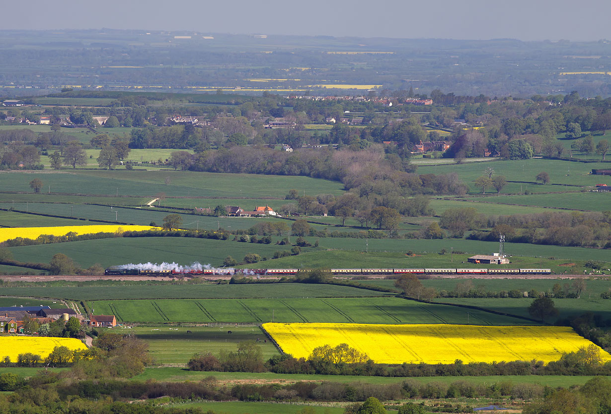60163 Uffington (Viewed from White Horse Hill) 12 May 2012