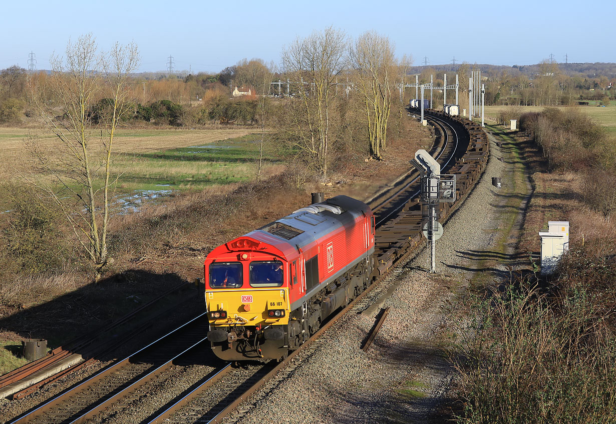 66107 Didcot North Junction 12 February 2020
