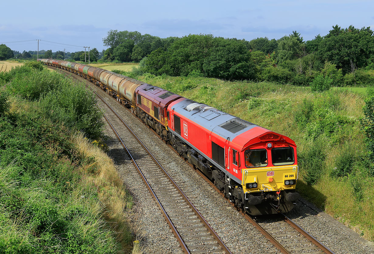 66205 & 66057 Gossington 2 August 2024