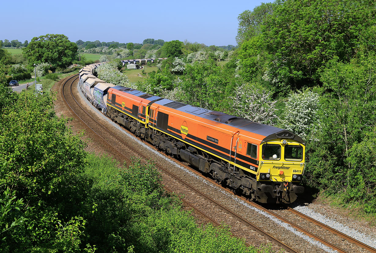 66415 & 66605 Crofton 14 May 2025