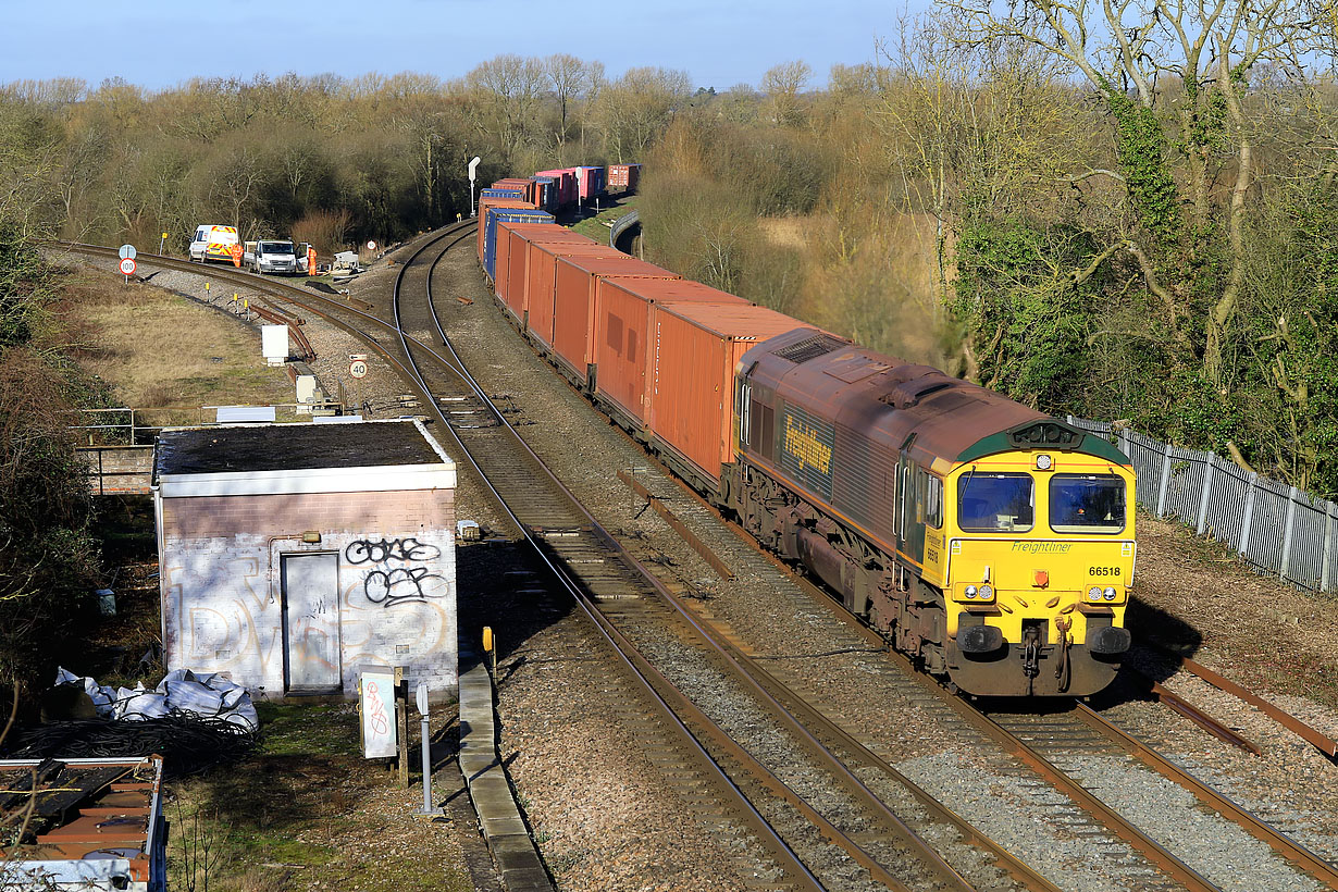 66518 Wolvercote Junction 29 January 2020