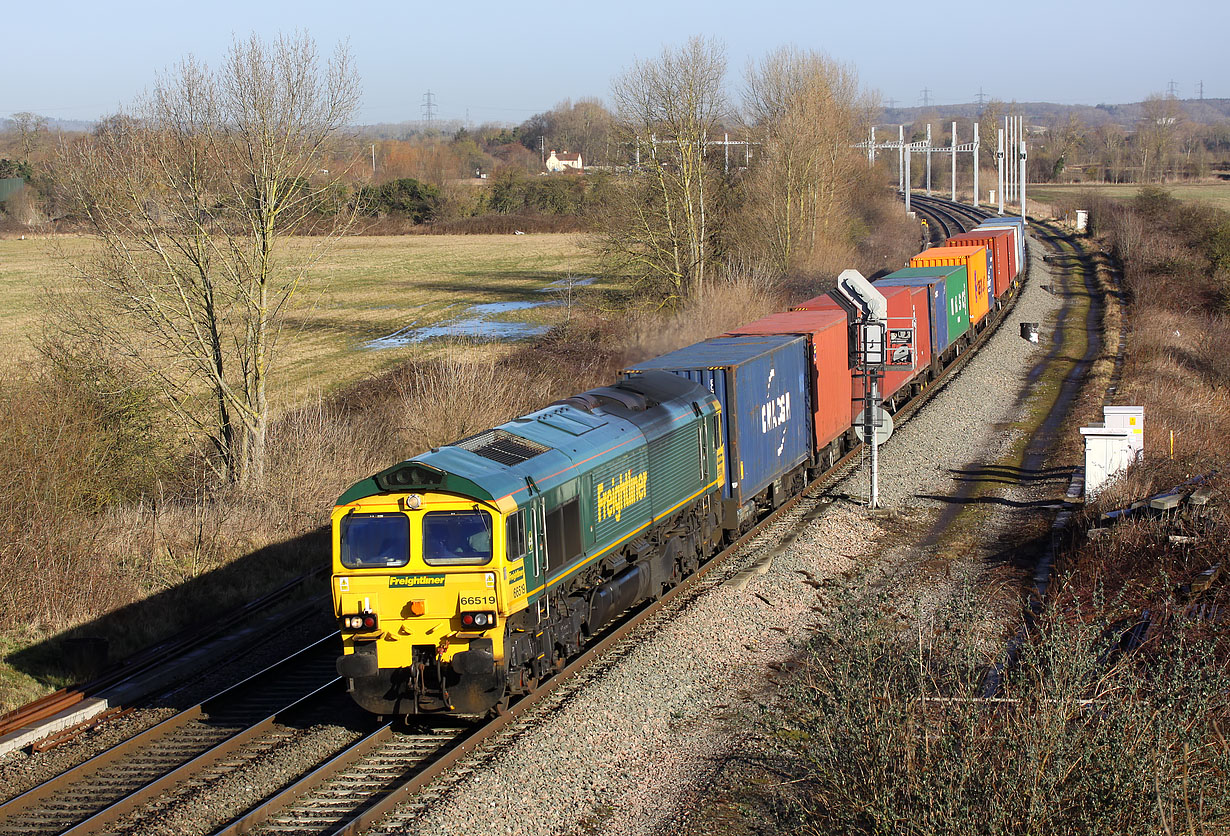 66519 Didcot North Junction 16 February 2018