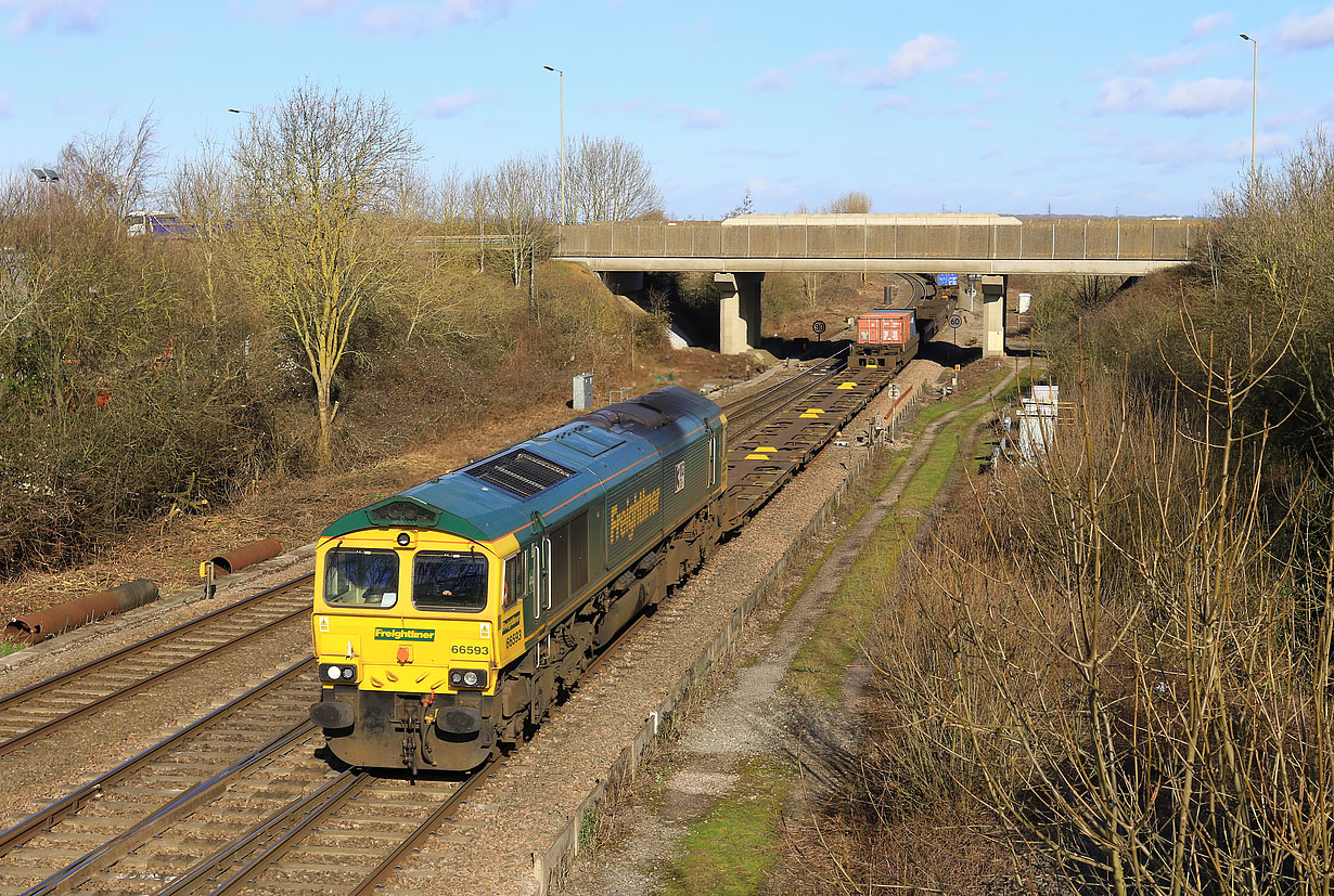66593 Didcot North Junction 12 February 2020