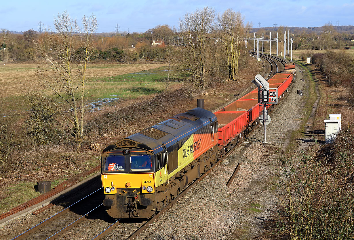 66846 Didcot North Junction 12 February 2020