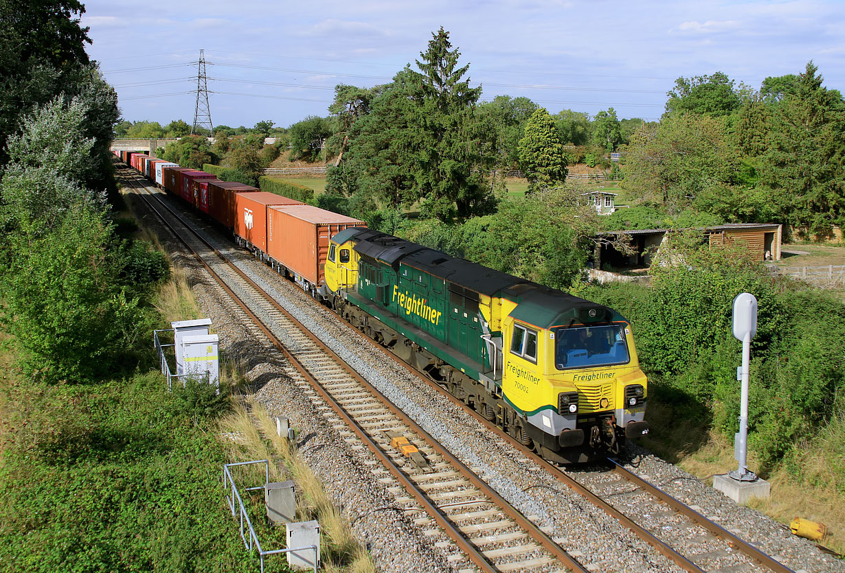 70002 Yarnton 22 August 2025