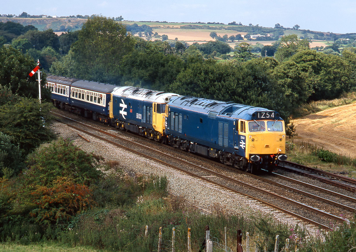 D444 & 50031 Dorrington 22 August 1999