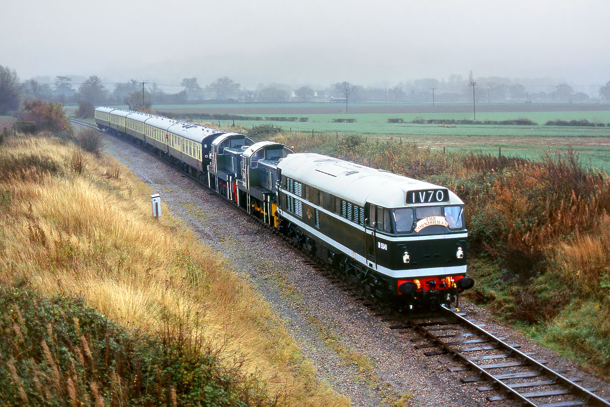 D5541, D9553 & D9539 Hailes 12 November 1994