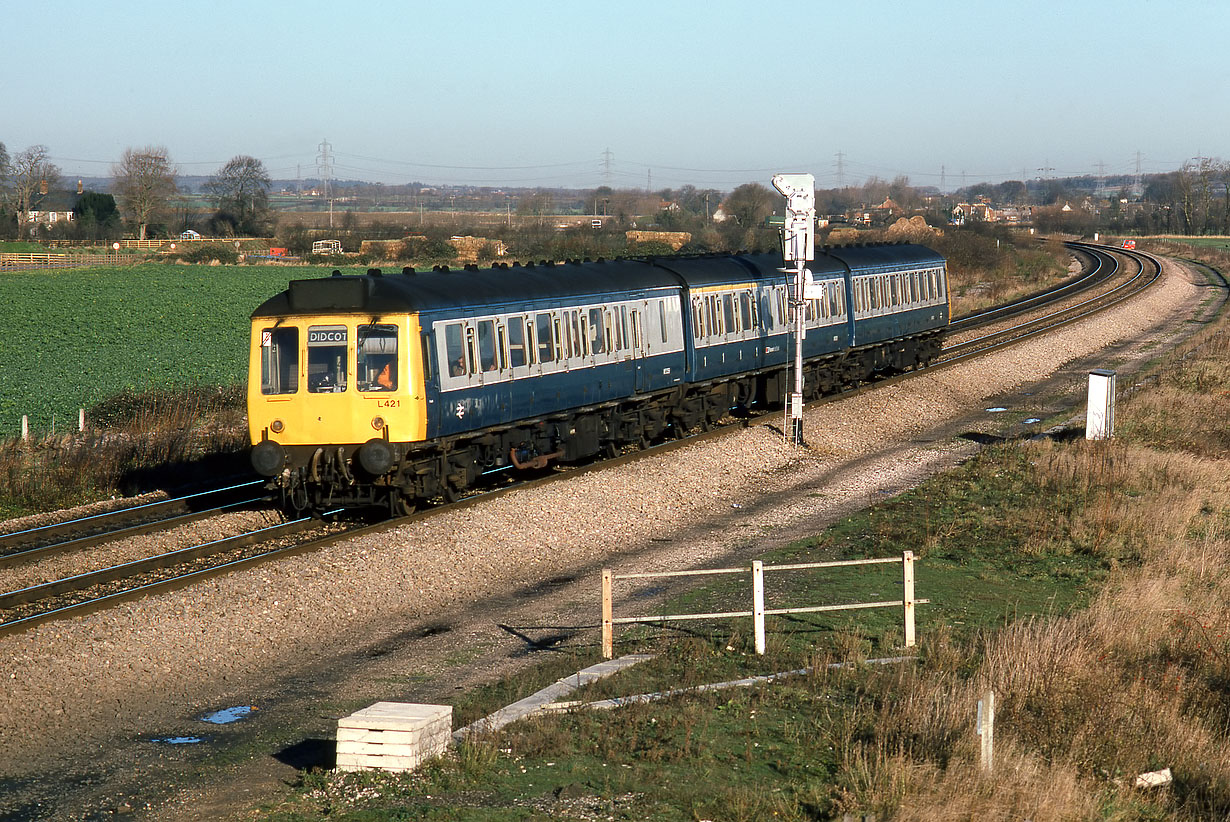 L421 Didcot North Junction 9 December 1986