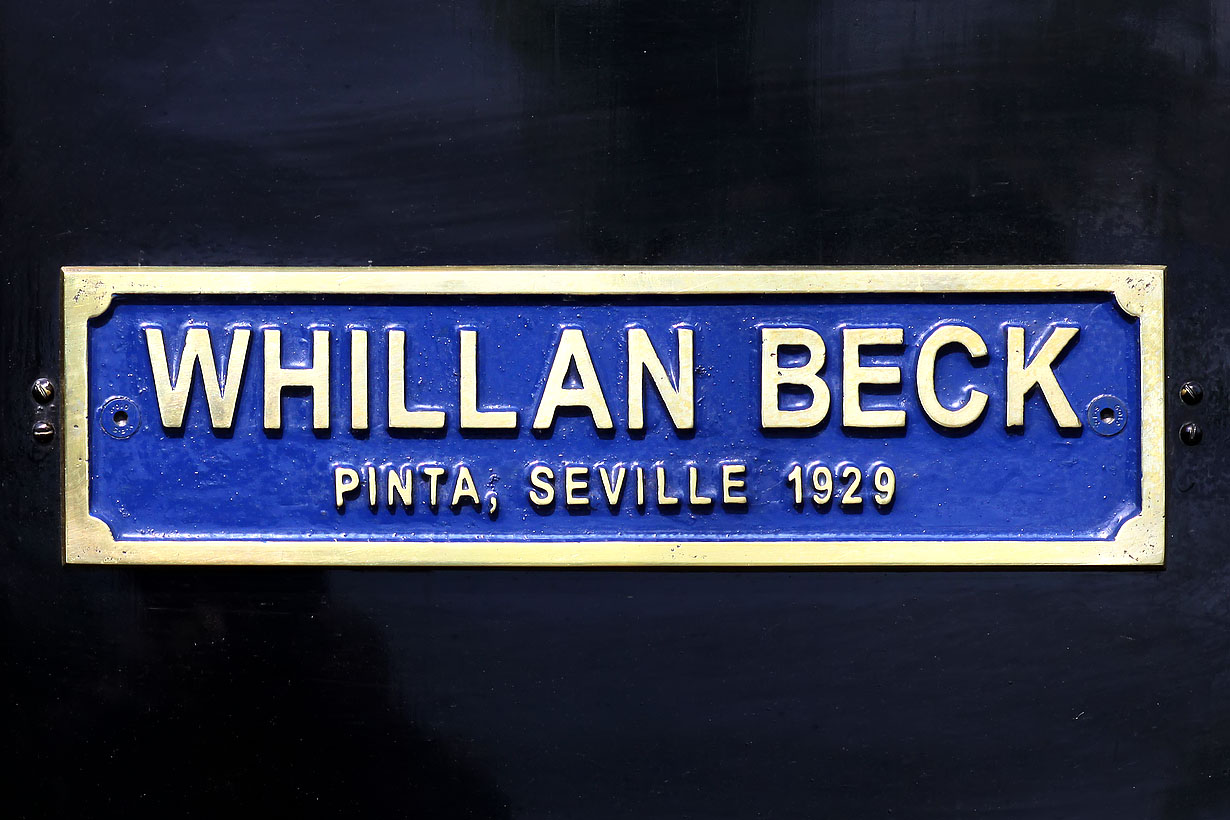 Whillan Beck Nameplate 26 May 2018