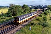 155328 Didcot North Junction 1 July 1991