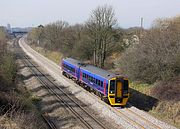 158766 Up Hatherley 14 March 2011