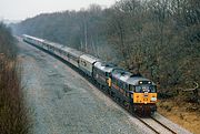 31468 & 31452 Royston Junction 13 February 1999