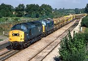 37204 & 37158 Oxford North Junction 5 September 1984