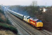 36695 & 37689 Up Hatherley 4 January 2003