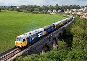 50002 & 73133 Hookhills Viaduct 25 May 1996
