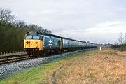 50035 Shrivenham (Ashbury Crossing) 29 January 1983