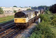 58010 & 58006 Oxford 18 July 1990