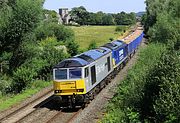 60046 & 60028 Great Bedwyn 29 July 2024