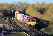 66017 Wolvercote Junction 26 November 2024