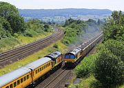 66846 & 37116 Standish Junction 30 July 2024