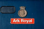 50035 Ark Royal Nameplate 15 April 1983