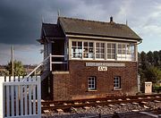 Ascott-under-Wychwood Signal Box 17 September 1983