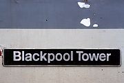 37407 Blackpool Tower Nameplate 21 July 1999