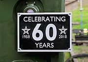 Celebrating 60 Years Headboard 1 September 2018