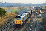 D400 & 50007 Grovesend Colliery Junction 8 January 1994