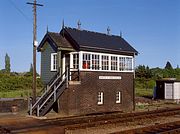 Moreton-in-Marsh Signal Box 26 May 1986